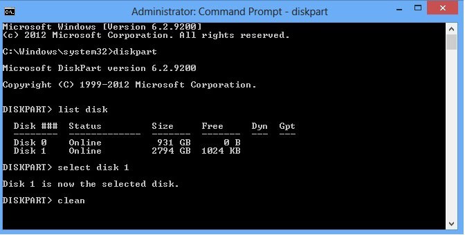 图片[4]-使用Windows命令行diskpart 命令清理磁盘分区信息-CIK