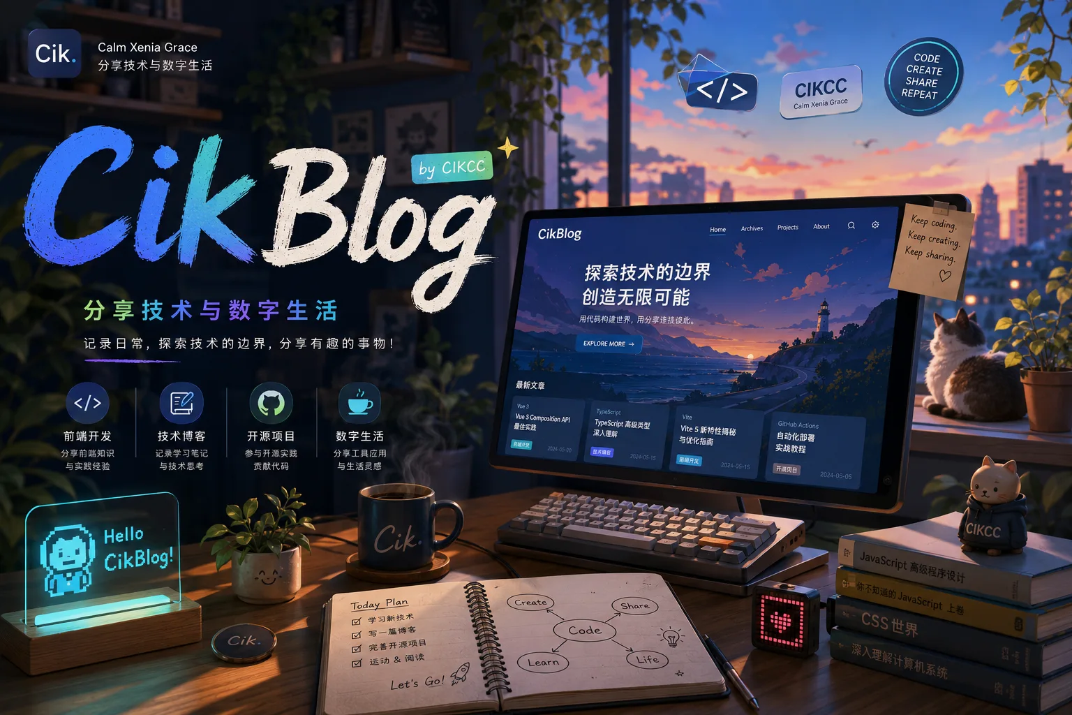 分享技术与数字生活 - Cik